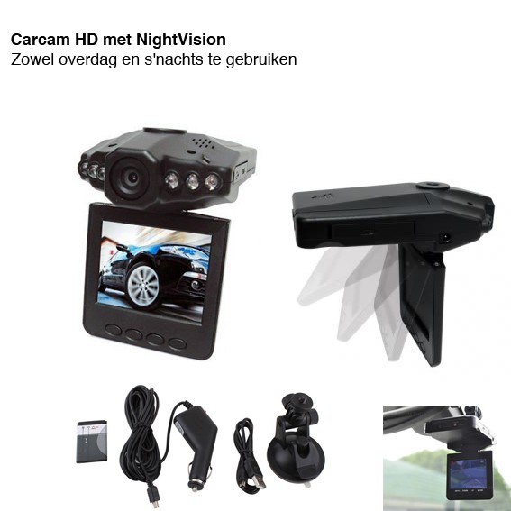 123 Dagaanbieding - Carcam Hd Met Nightvision