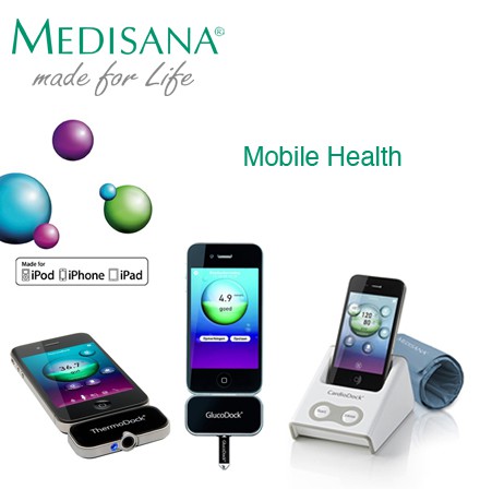123 Dagaanbieding - Medisana Mobile Health (Thermo-gluco-cardiodock)