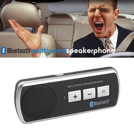123 Dagaanbieding - Multipoint Carkit Bluetooth 3.0