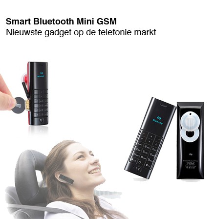 123 Dagaanbieding - Smart Bluetooth Mini Gsm
