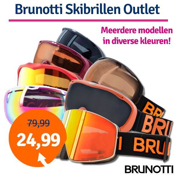 Een Dag Actie - Dagaanbieding Brunotti Skibrillen Outlet