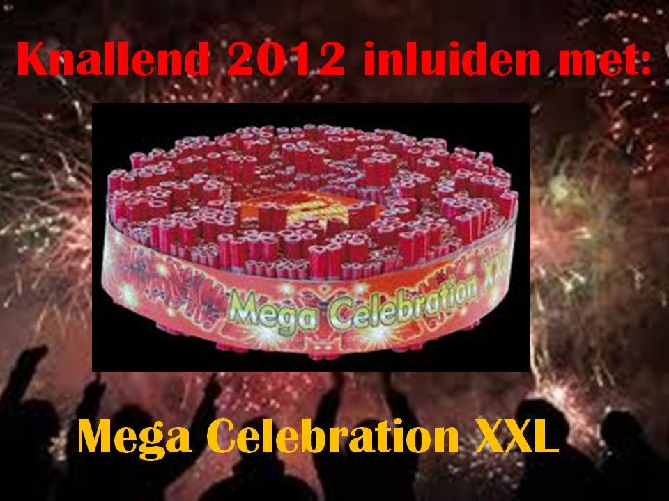 Een Dag Actie - Vuurwerk Mega Celebration Xxl 1076