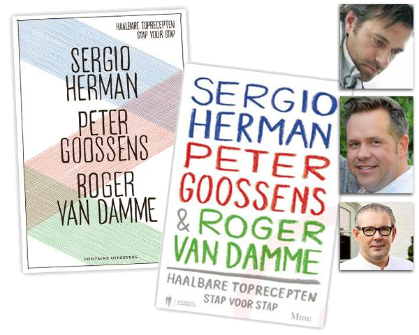 1 Day Fly - 2 Kookboeken Van 3 Driesterrenschefs (O.a. Sergio Herman)