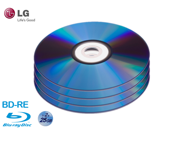 1 Day Fly - 4 Stuks Blu-ray Rewritable Disc