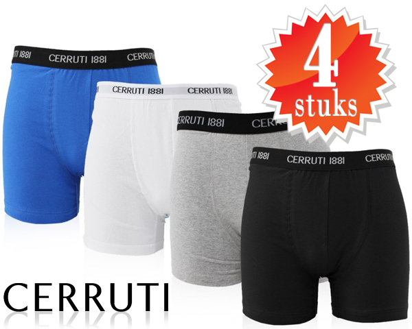 1 Day Fly - 4X Stijlvolle Cerrutti Boxers