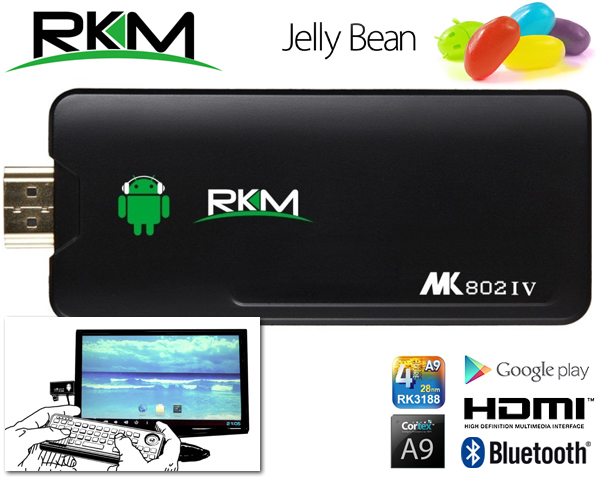 1 Day Fly - Android 4.1 Quadcore Mini Pc Met Wifi En Bluetooth
