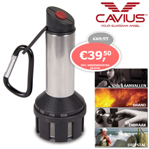 1 Day Fly - Cavius 4-In-1 Mobiel Alarm Systeem