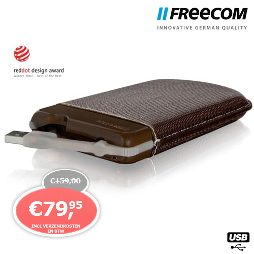 1 Day Fly - Freecom Toughdrive Leather 320Gb