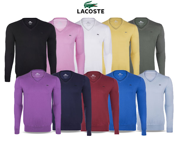 1 Day Fly - Lacoste V-​Hals Trui