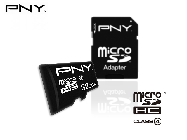 1 Day Fly - Pny 32Gb Micro Sdhc Class 4