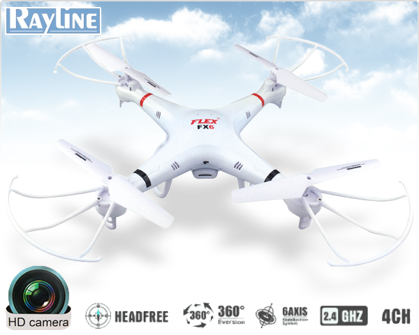 1 Day Fly - Rayline Quadcopter Hd Camera En 360 Graden Vliegen