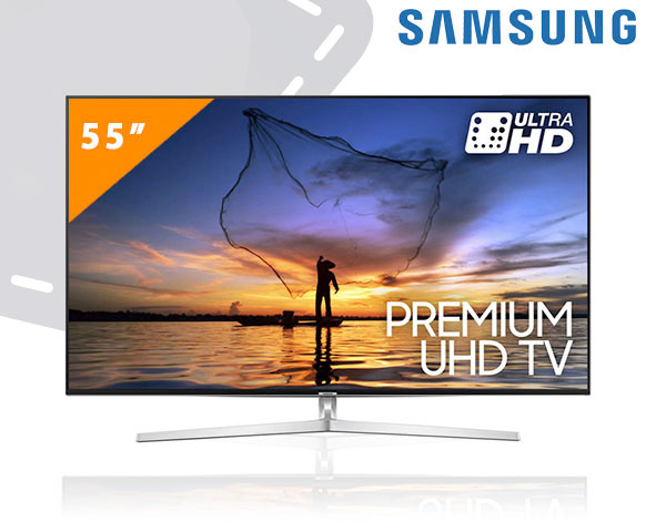 1 Day Fly - Samsung 55" 8-​Serie Uhd 4K Tv