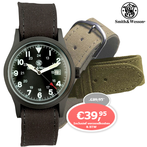 1 Day Fly - Smith And Wesson Military Watch