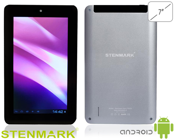 1 Day Fly - Stenmark Capacitief Multi-touch 7 Inch Android Tablet