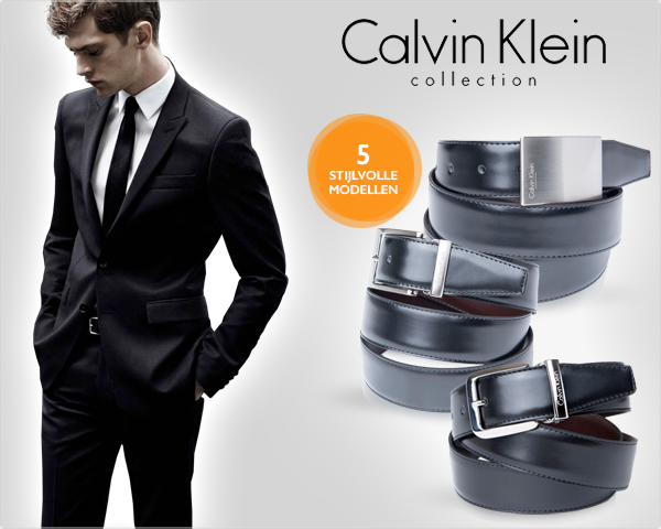 1 Day Fly - Stijlvolle Calvin Klein Riem In 5 Modellen