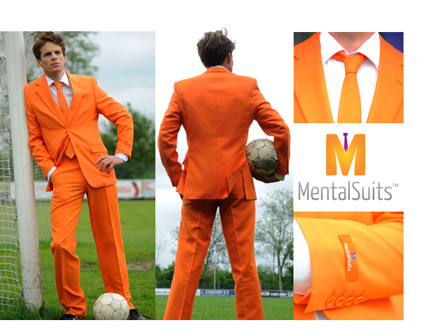 1 Day Fly - Stijlvolle Oranje Gadget, De Orange Suit