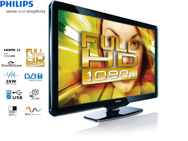 1 Day Fly - Philips 47" Full Hd Tv