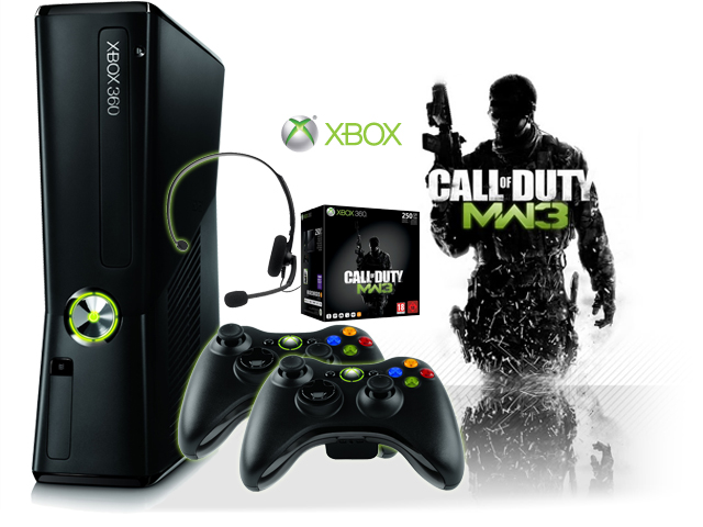 1 Day Fly - Xbox 360 250Gb Call Of Duty Mw3 Pack