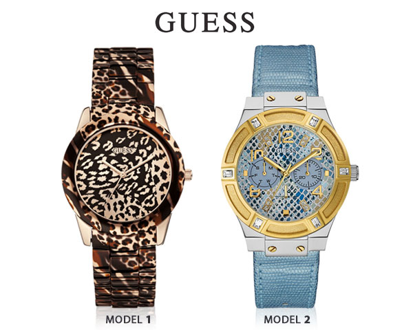 1 Day Fly Lady - Exclusieve Guess Dameshorloges