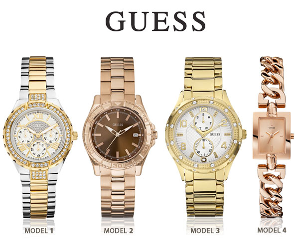 1 Day Fly Lady - Trendy Guess Dameshorloges