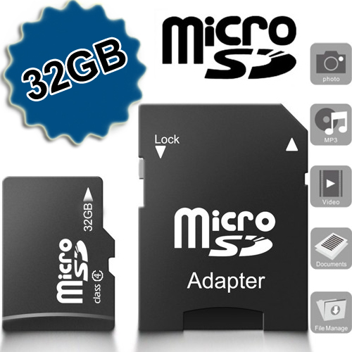 1masterdeal - 32Gb Micro Sd Kaart + Adapter