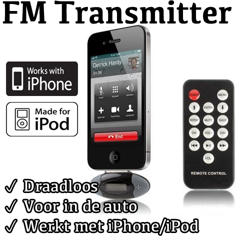 1masterdeal - Fm Transmitter Voor Iphone/ipod