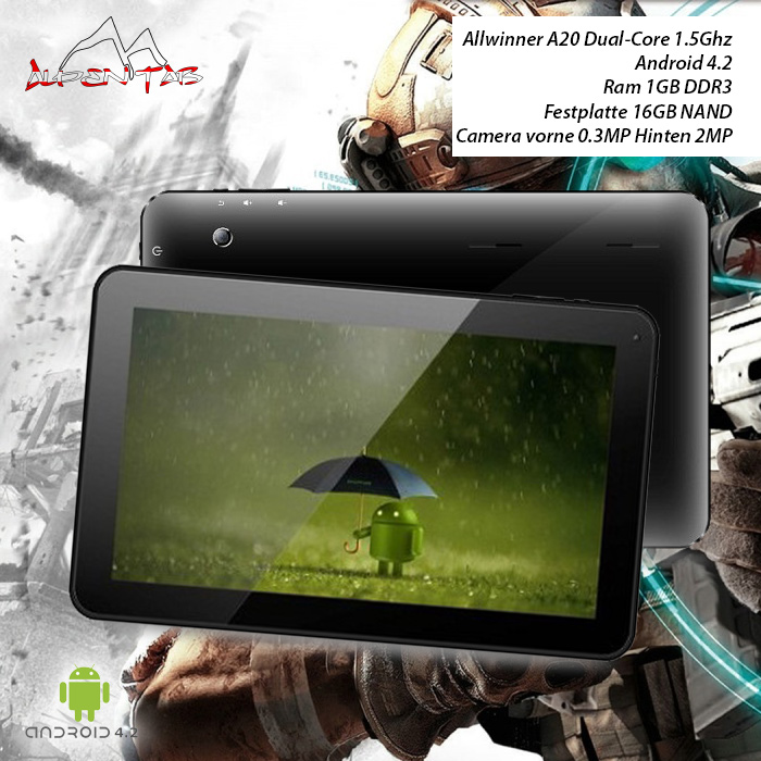 24 Deluxe - 10 Inch Dual Core Tablet Pc