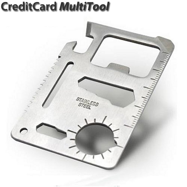 24 Deluxe - 11 In 1 Creditcard Multitool