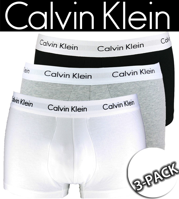 24 Deluxe - 3-Pack Calvin Klein Boxers