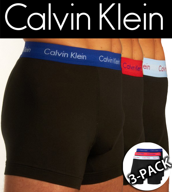 24 Deluxe - 3-Pack Luxe Calvin Klein Boxershorts