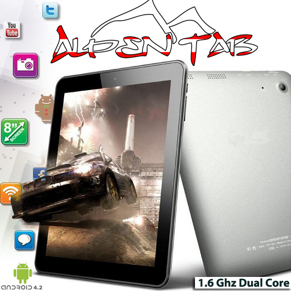 24 Deluxe - 8 Inch Dual Core Tablet Pc