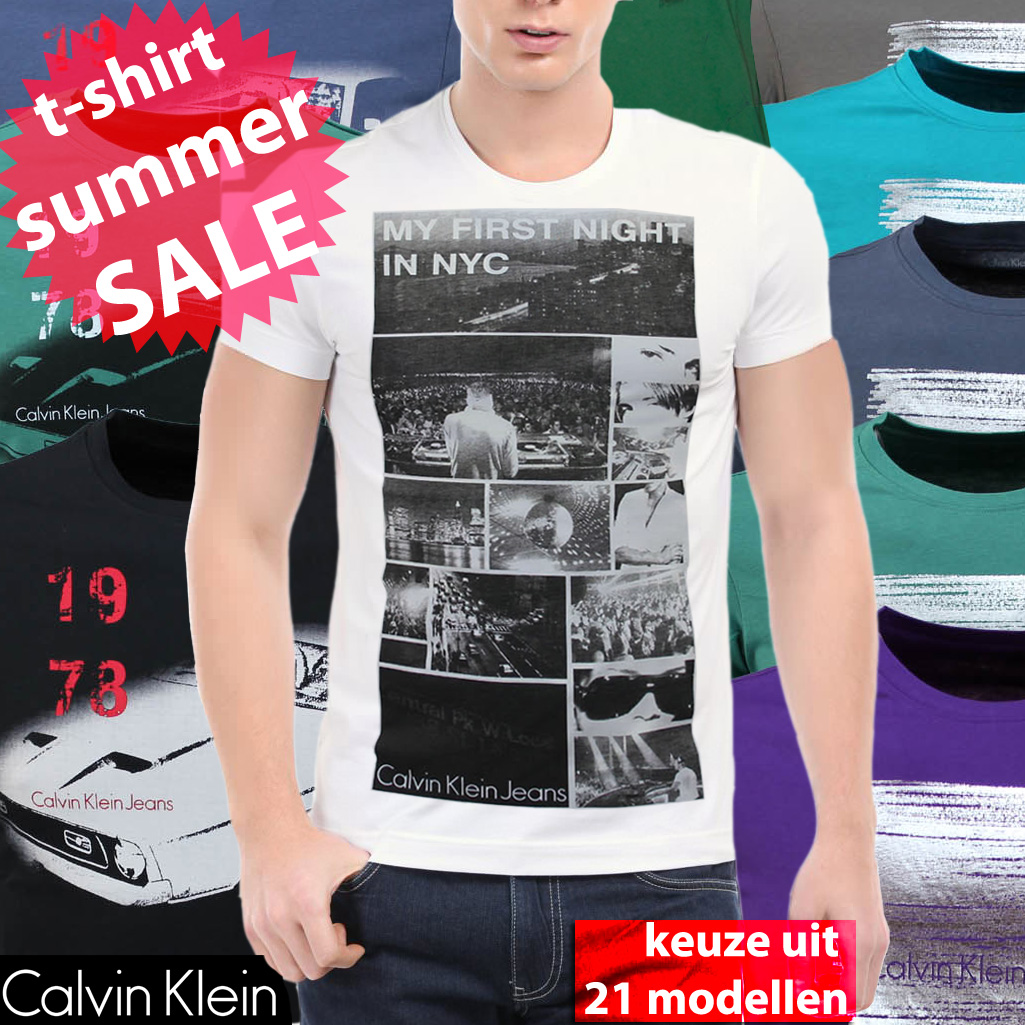 24 Deluxe - Calvin Klein Heren T-shirts