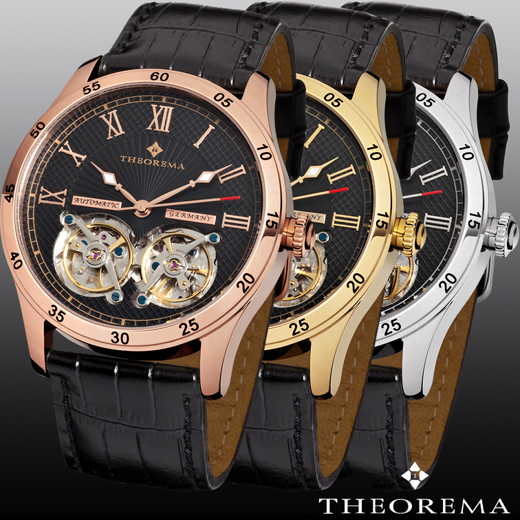 24 Deluxe - Exclusief Theorema Dubai Automatisch Horloge