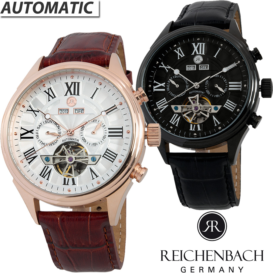 24 Deluxe - Exclusieve Reichenbach Automatische Horloges