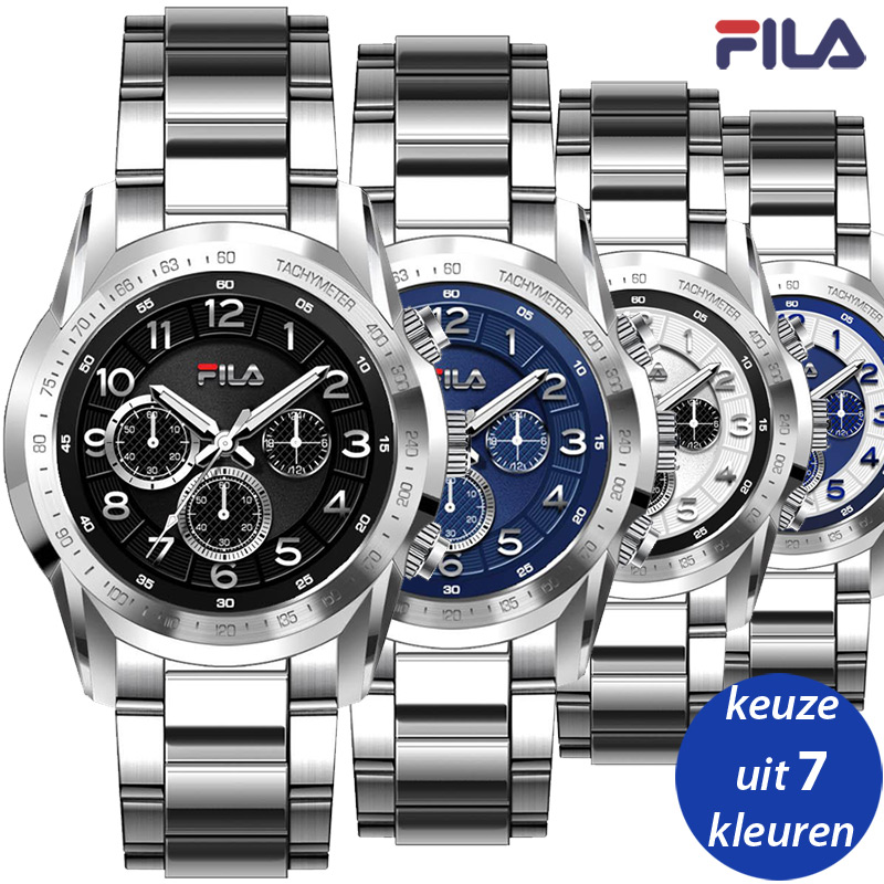 24 Deluxe - Fila Chronograph Horloge Fa4123
