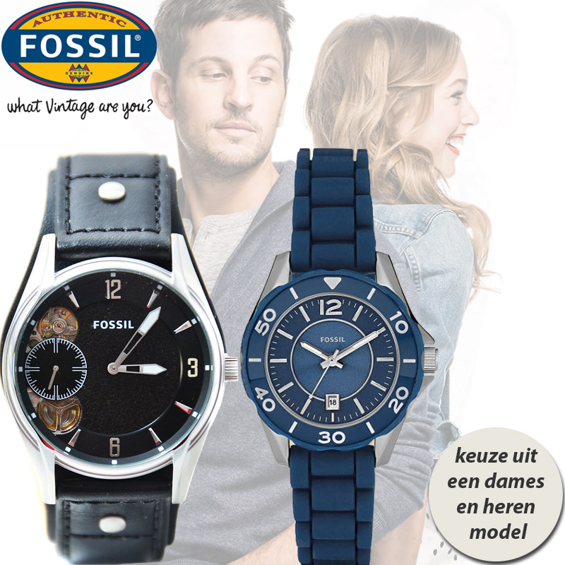 24 Deluxe - Fossil Horloges: Twist Automatic En Mini Riley