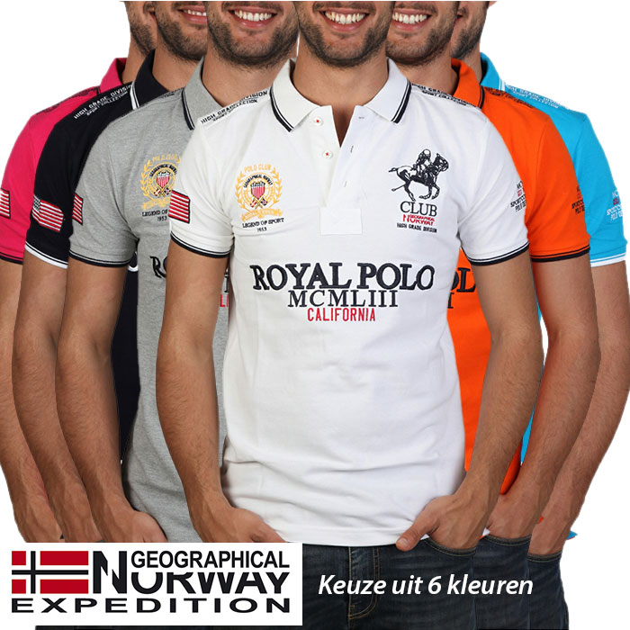24 Deluxe - Geographical Norway Kripton Poloshirts