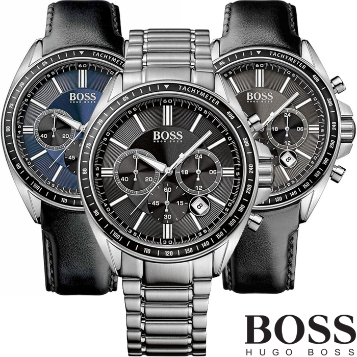 24 Deluxe - Hugo Boss Driver Chronograaf Horloges