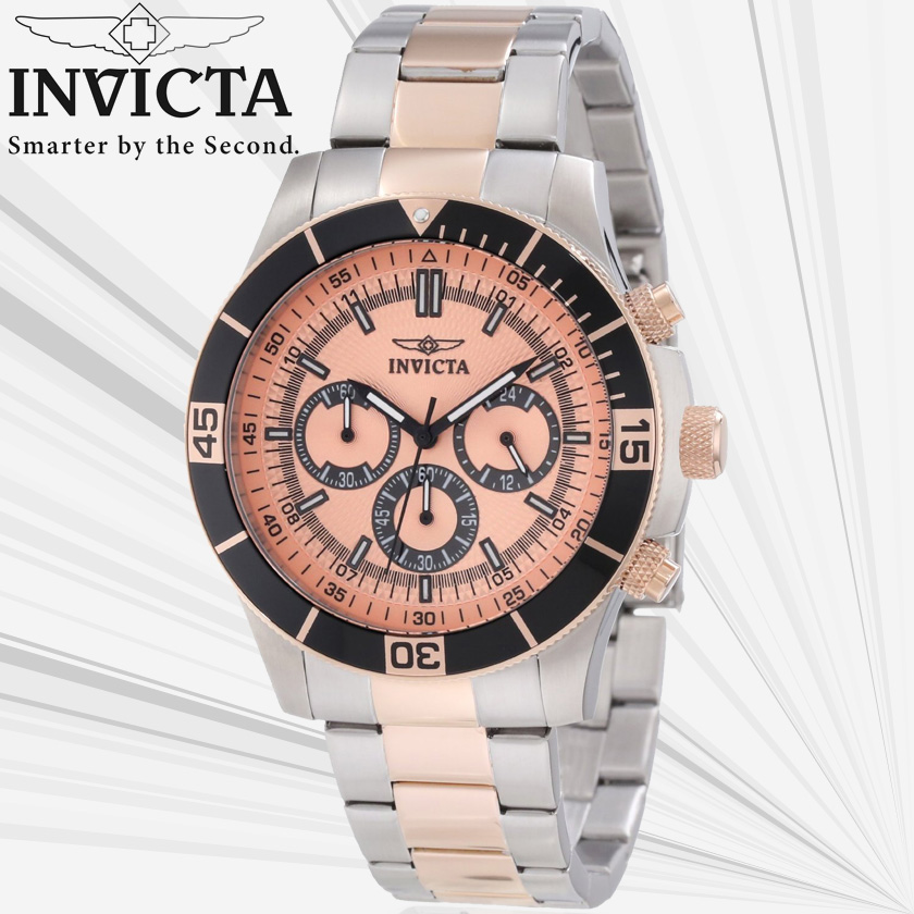 24 Deluxe - Invicta Specialty Chronograph Horloge