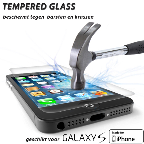 24 Deluxe - Tempered Glass Smartphone Bescherming