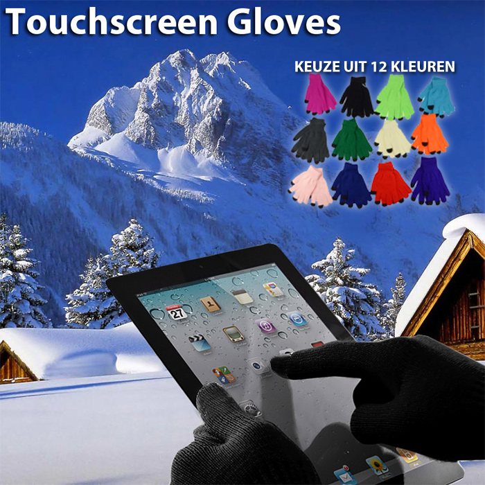 24 Deluxe - Touchscreen Handschoenen