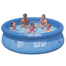 One Time Deal - Intex Easy Set Zwembad (366 Cm) Incl Filterpomp En Afdekzeil