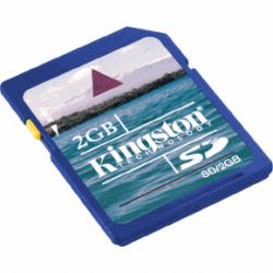 One Time Deal - Kingston Secure Digital Memory Card Sd/2gb