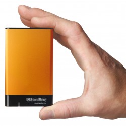 One Time Deal - Poweron 15Gb 1.8Inch Extern Toshiba Hdd Usb Orange