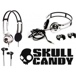One Time Deal - Skull Candy Icon Chrome Combi Pakket (+ In-ear Headphones)