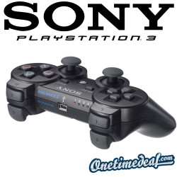 One Time Deal - Sony Wireless Dual Shock Playstation 3 Controller