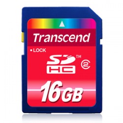 One Time Deal - Transcend Sdhc 16Gb Class 2