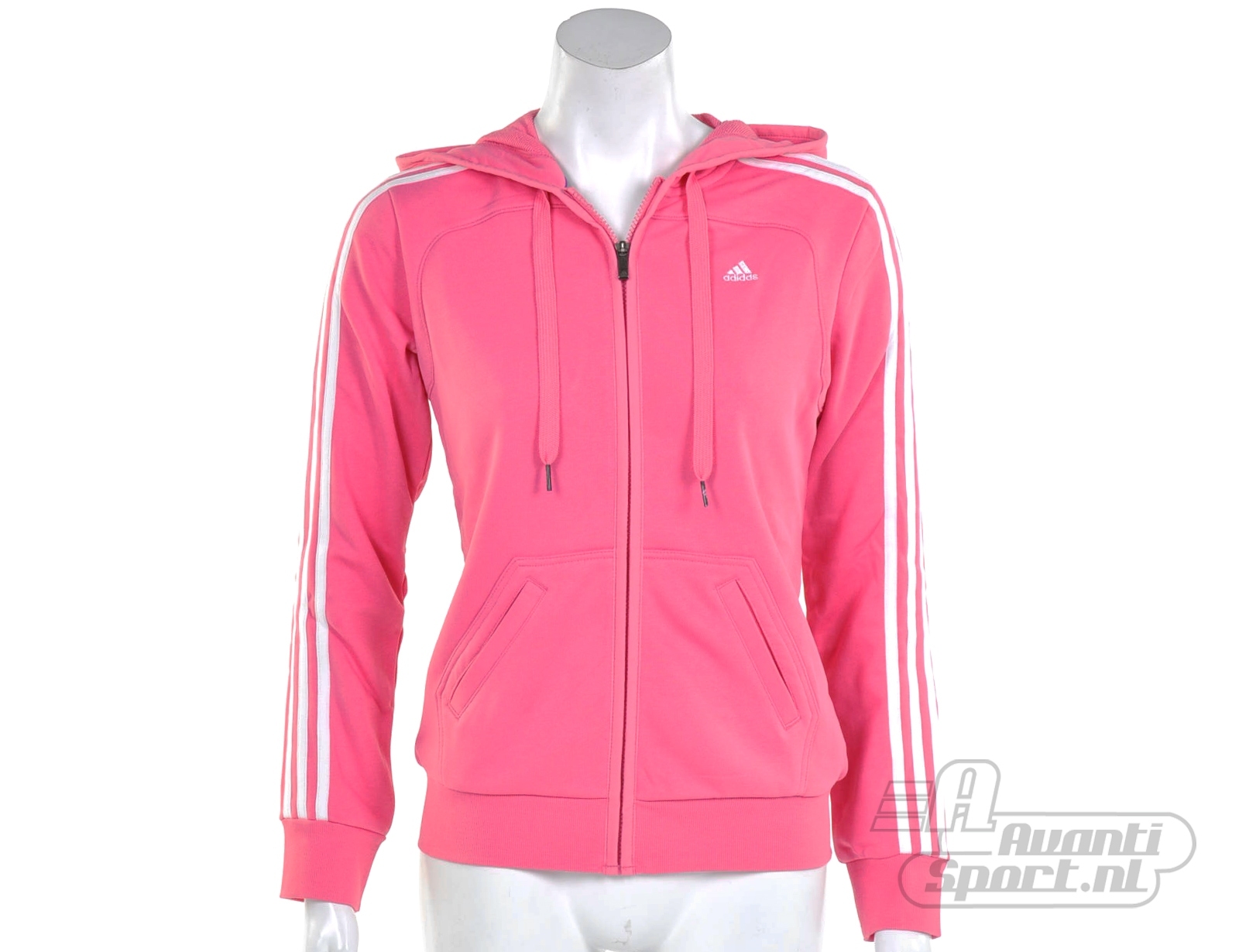 Avantisport - Adidas - Essentials 3 Stripes Hood Jacket - Adidas Jackets