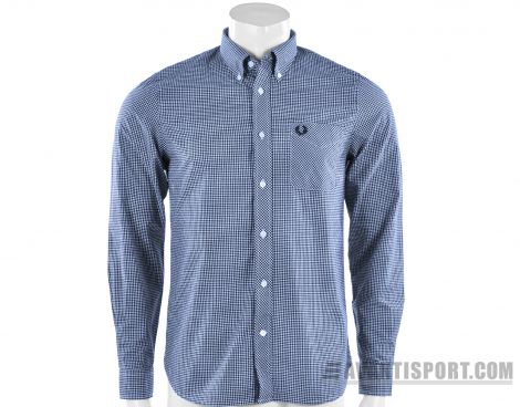 Avantisport - Fred Perry - Classic Gingham Long Sleeve Shirt - Overhemd