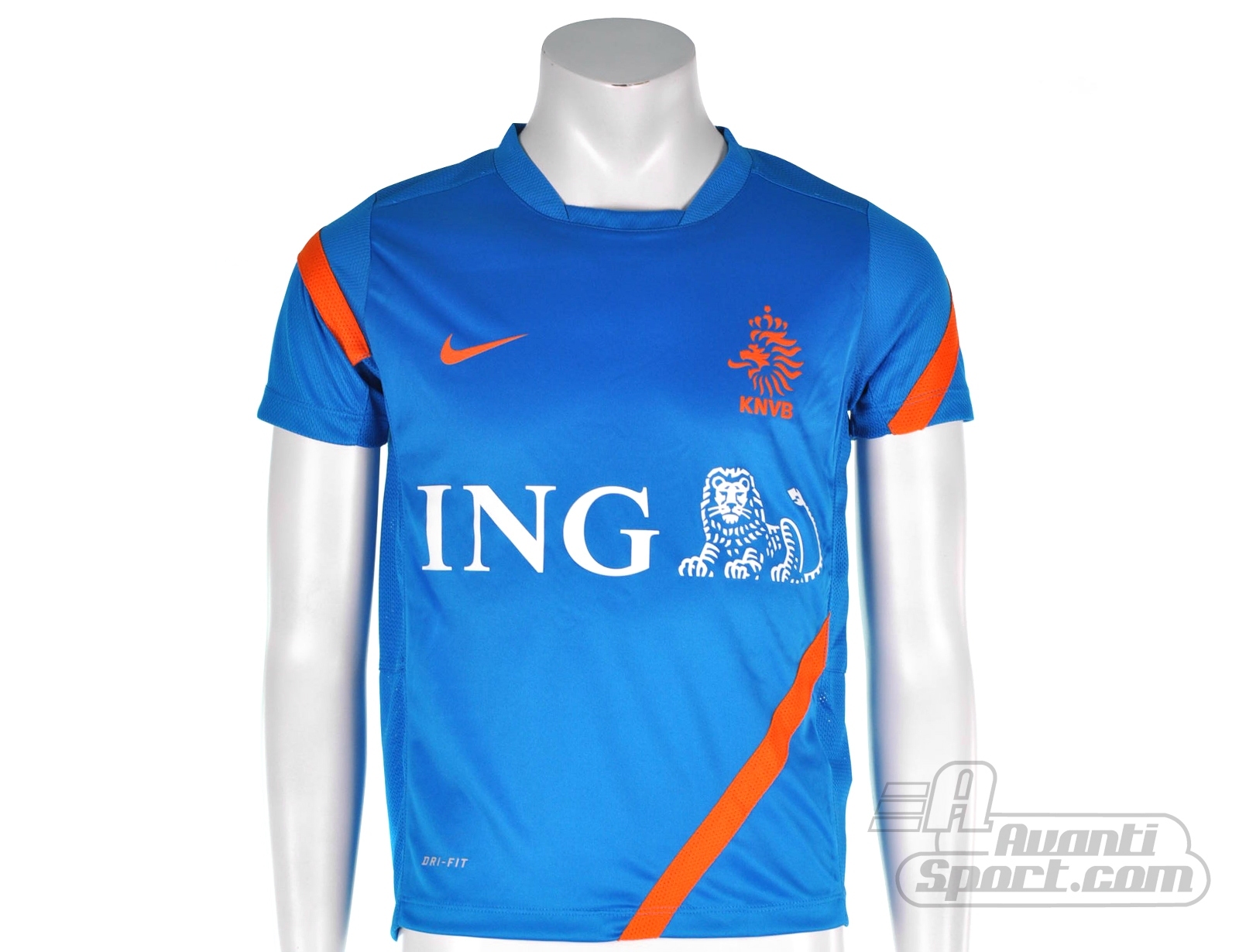 Avantisport - Nike - Dutch Boys Short Sleeve Training Top - Nike Jongens Voetbalshirt